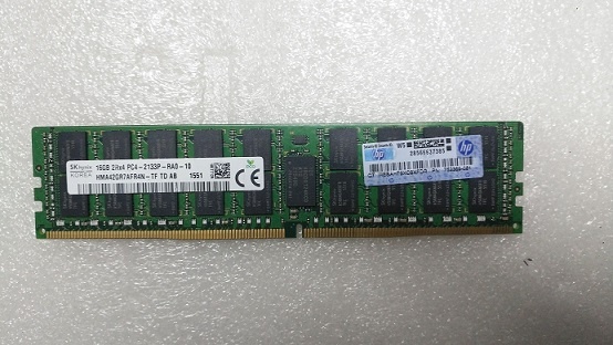 805349-B21	16GB 1Rx4 DDR4-2400  RDIMM 1.2V