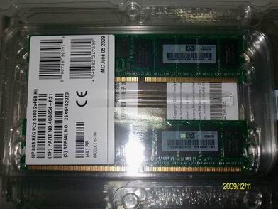 397415-B21	8GB    FBD PC2-5300 (2*4GB)