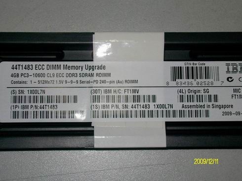 39M5791	4GB   (2*2GB) FBD PC2-5300
