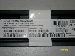 46C7482/49Y1399	8GB (1x8GB, Quad Rankx8) PC3-8500 CL7 ECC DDR3 1066MHz